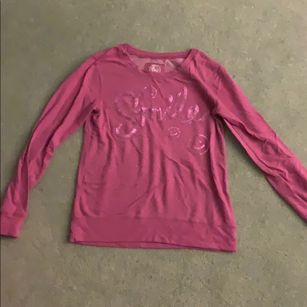 American Heritage - SO - pink SMILE top